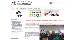 Desktop Screenshot of fasfe.org